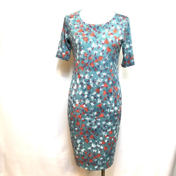 Body Con Sheath Short Sleeve Dress 